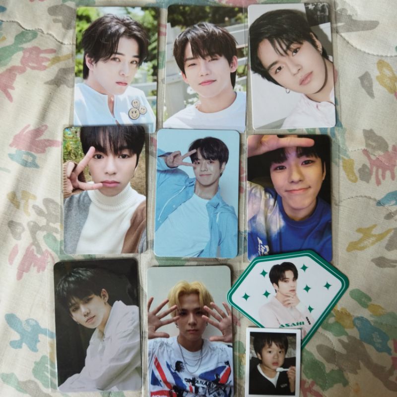 photocard treasure asahi hyunsuk jaehyuk jeongwoo yedam benefit ktown japan md tmatch manyo
