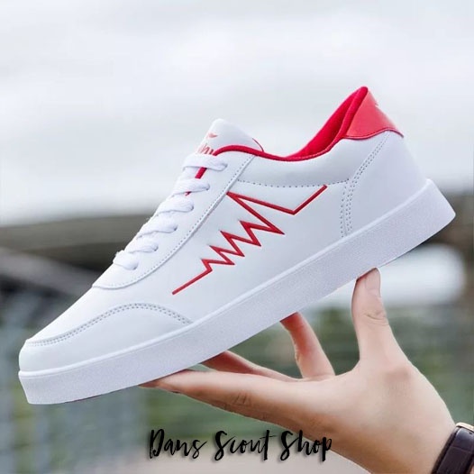 Sepatu Sneakers Unisex Sepatu SENJI Petir Fashion Tali