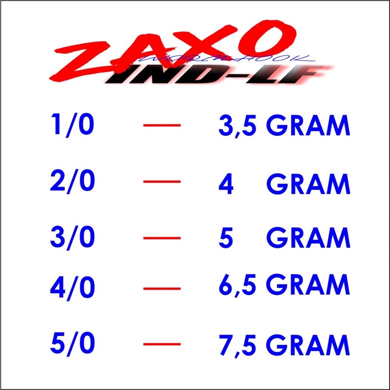 Wormhook blade spiner realis Zaxo Dengan Pemberat size 1/0 2/0 3/0 4/0 5/0