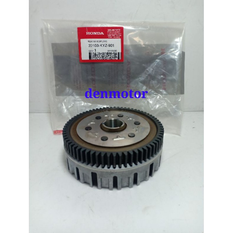 RUMAH KOPLING SUPRA X 125 HELM IN/SUPRA X 125 FI 2014  ORIGINAL HONDA 22100-KYZ-901