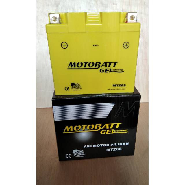 Aki motor honda cbr 150 r motobatt mtz6s