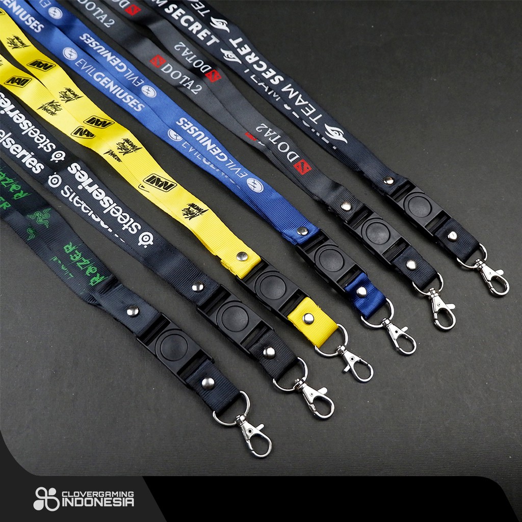 Lanyard Dota 2 - Gantungan ID Card Gaming