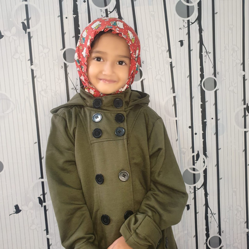 Grosir Jaket Anak Cewe Usia 4 5 6 Tahun Tebal dan Berkualitas Tinggi Elegan