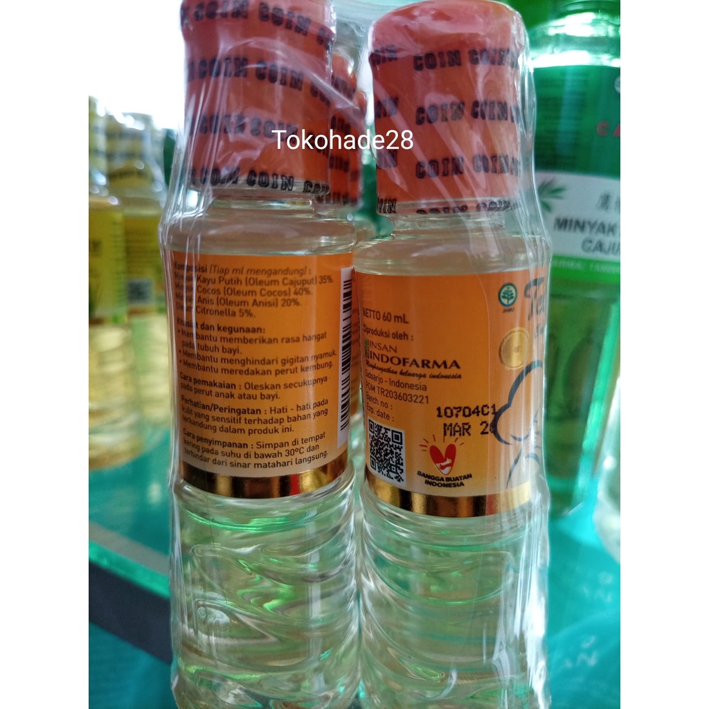 CAP COIN Minyak Telon Cap Coin 60 ml