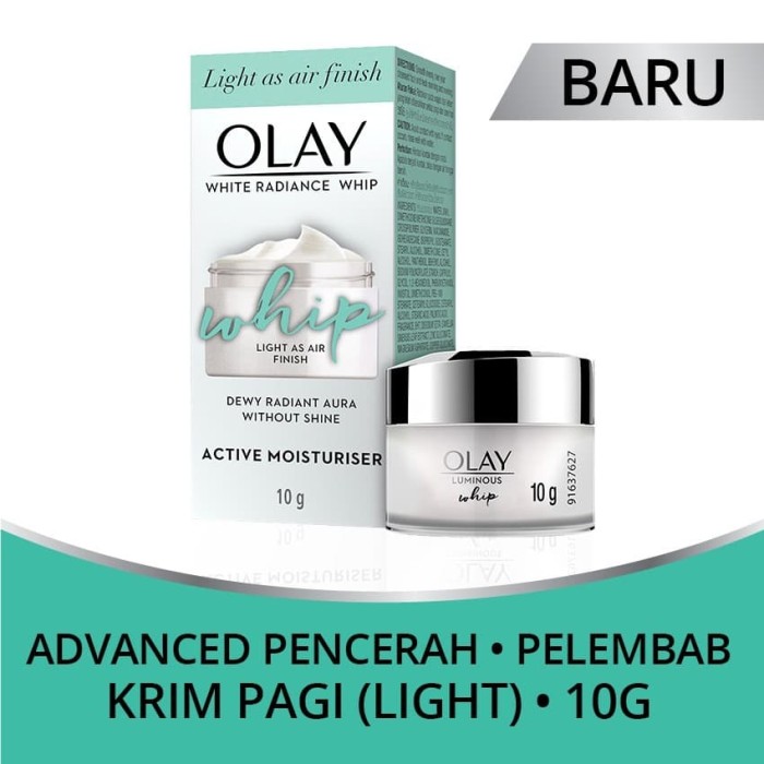 Olay White Radiance Whip Active Moisturiser Krim 10 gr  