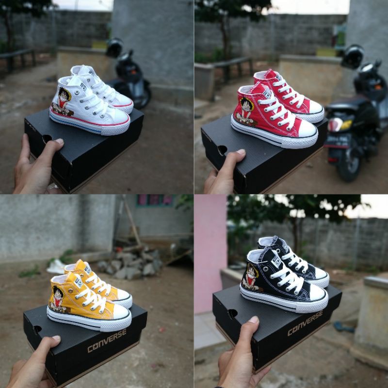 SEPATU CONVERSE ANAK UNISEX, SEPATU CONVERSE KARAKTER ANAK UNISEX.