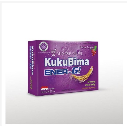 KUKU BIMA ANGGUR ENER-G 1 BOX ISI 6 SACHET