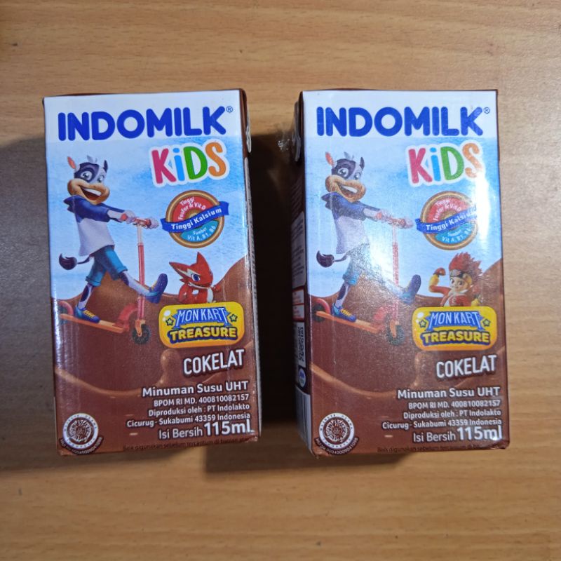 

6 pcs susu indomilk kids 115 ml coklat
