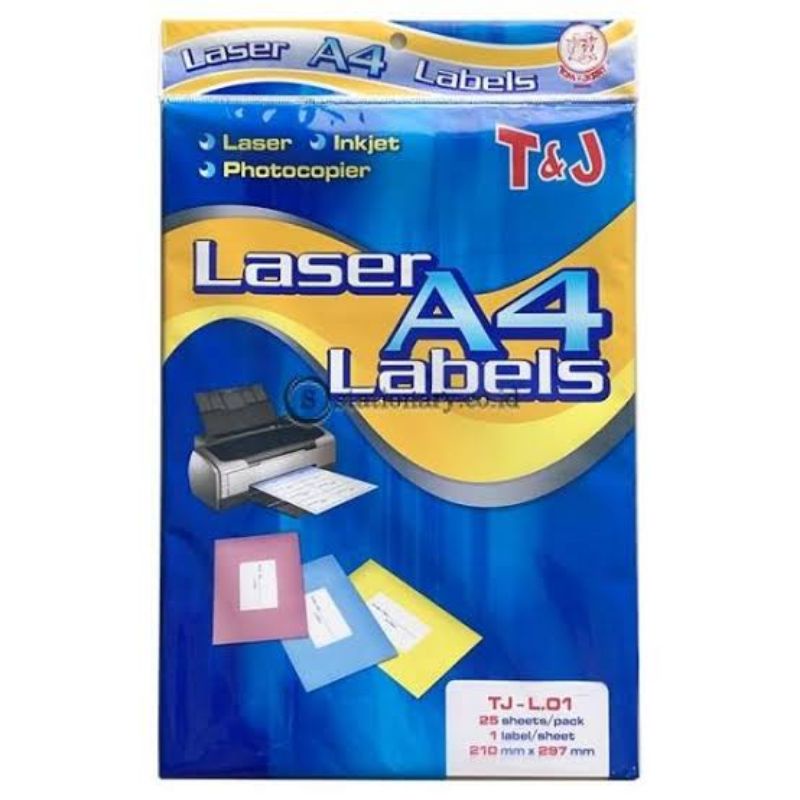 Label Tom Jerry A4 / Label TJ A4