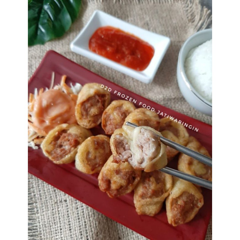 TIPE A Egg chicken roll, Spicy Chicken, Kaki Naga, Shrimp Roll