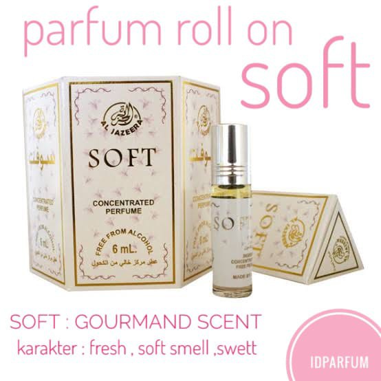 Soft Gourmand Scent Parfum Roll On Siap Pakai By Al Jazeera Parfum Non Alkohol 6ml Shopee Indonesia