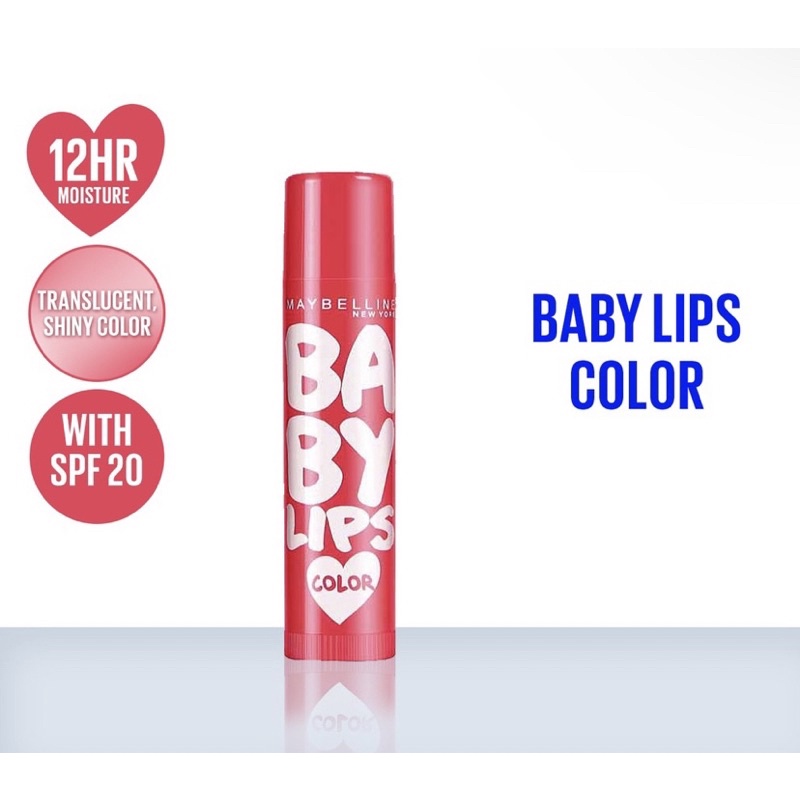 Jual Maybelline Baby Lips Love Color Lip Balm Cherry Shopee Indonesia