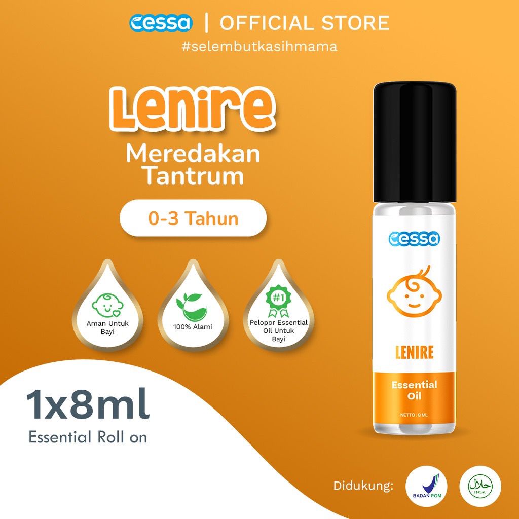 CESSA Lenire - Essential Oil Menenangkan bayi Rewel / Nangis Terus