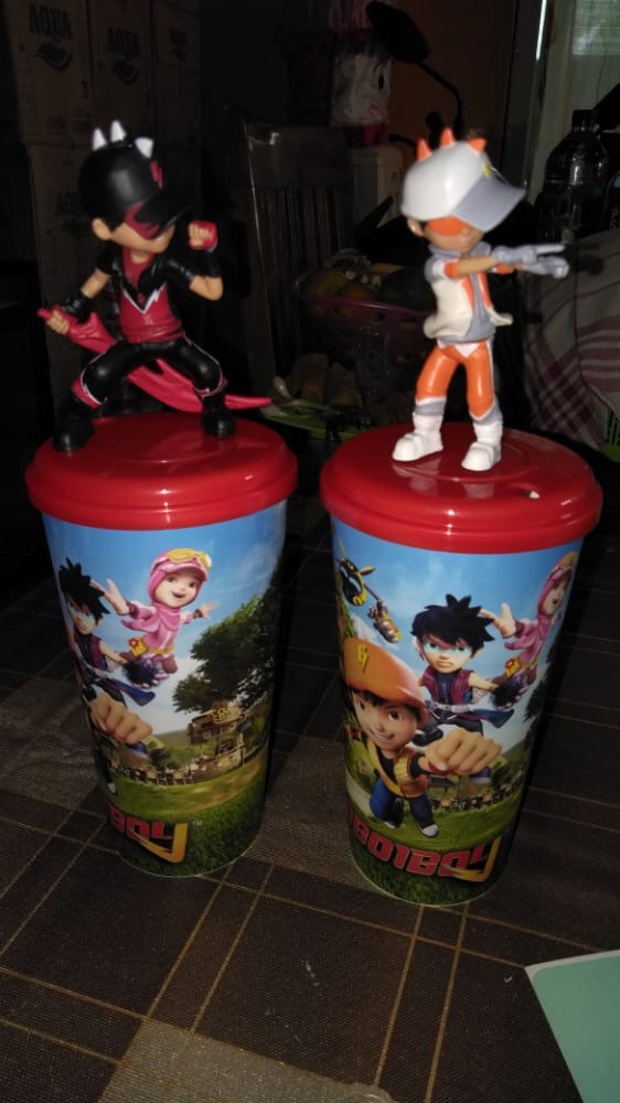 Tumbler Botol Minum Karakter Line Avenger Angry Birds Boboiboy Cinemaxx