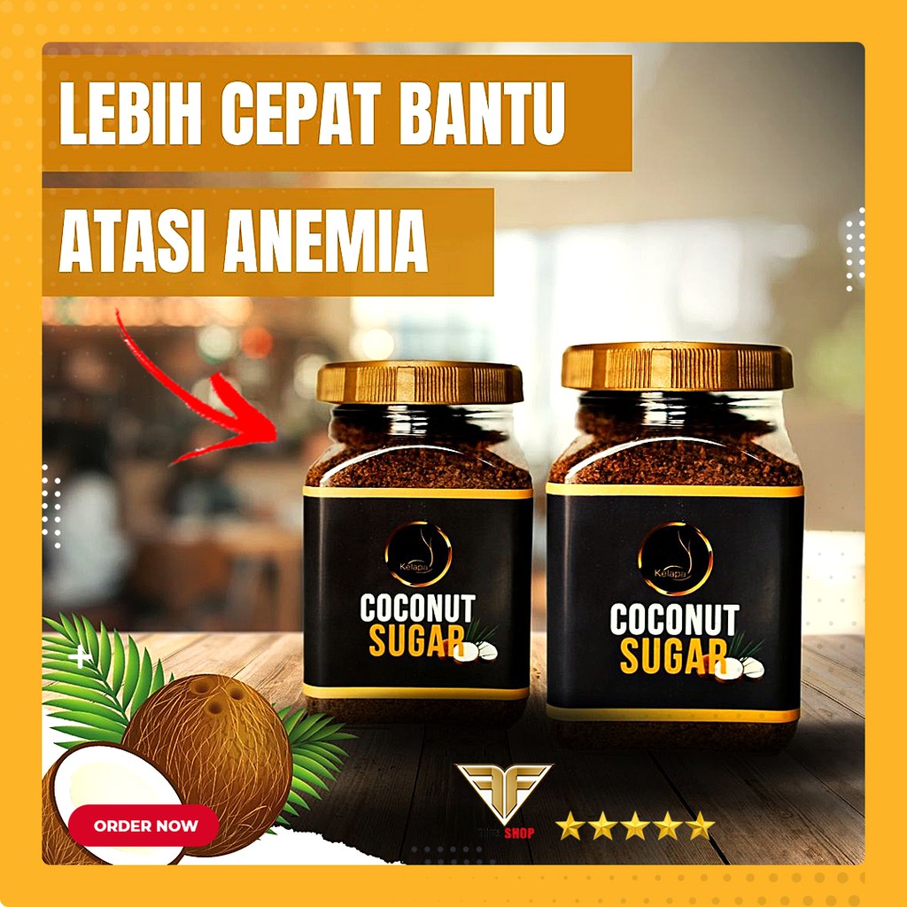 

Gula Kelapa Murni Gula semut sehat Coconut Sugar tanpa Pengawet Vegan murah