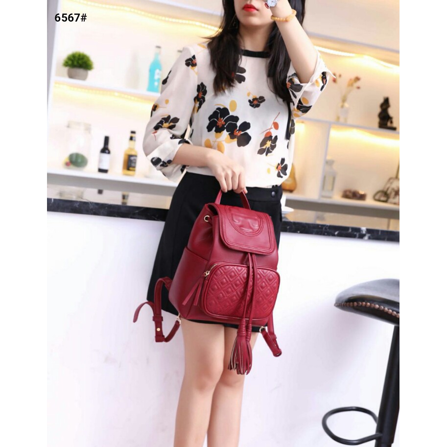 Tas Ransel Tory Burch Felming Backpack Bag 6567