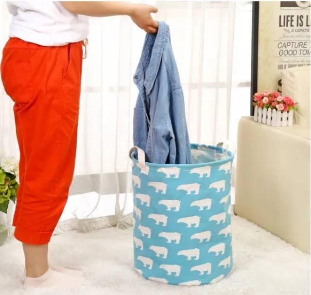 TM Laundry Basket Keranjang Baju Keranjang Mainan Keranjang Serbaguna