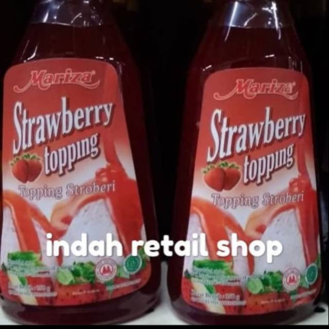 

MARIZA STRAWBERRY TOPPING 350G