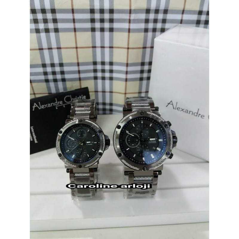 JAM TANGAN COUPLE ALEXANDRE CHRISTIE AC6561 TERBARU
