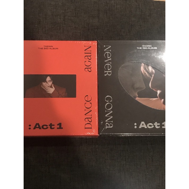 TAEMIN ACT 1 NGDA [SEALED][READY] No rolled poster