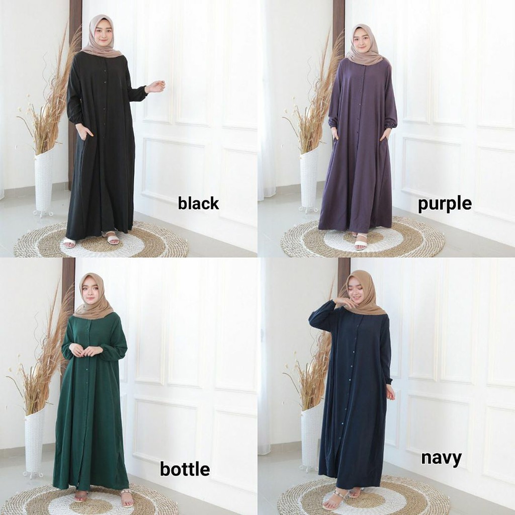 Bisa COD DESTA MAXI – Maxi dress Pakaian wanita Gamis murah Dress muslim Baju murah