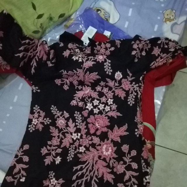 Atasan Baju Batik Wanita Cocok Untuk Seragam Kerja Bg663