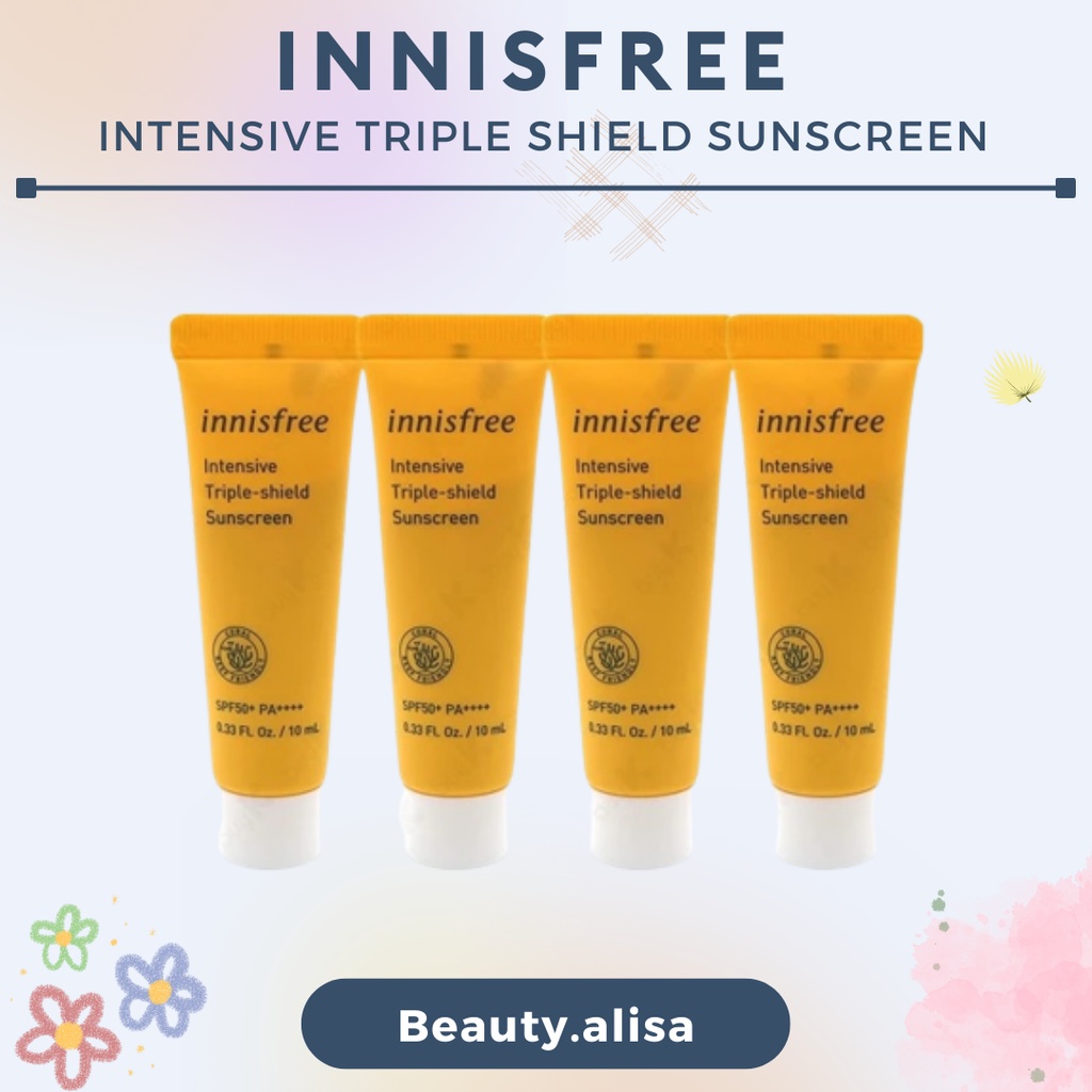 INNISFREE Intensive Triple Shield Sunscreen 10ml 100% ORIGINAL KOREA]