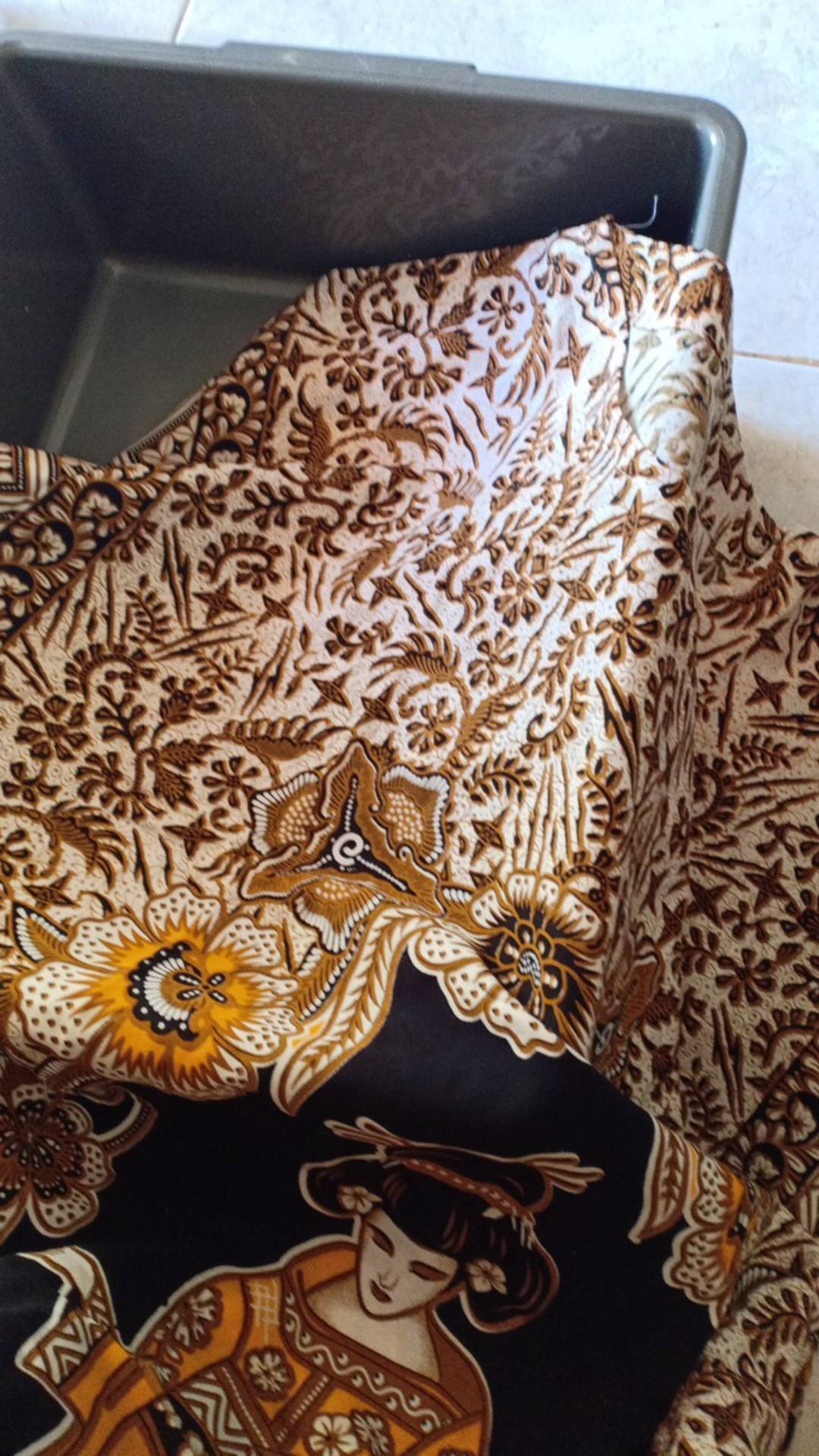 Daster Batik Solo Kelelawar Motif Oshin Ld.-+132cm Pj.-+115cm