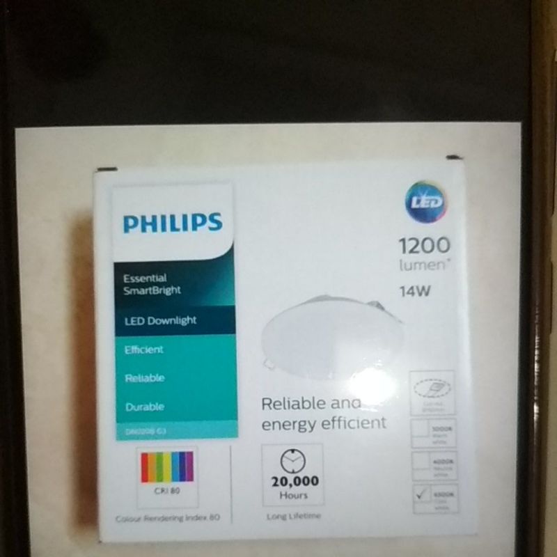 LAMPU LED DOWNLIGHT PHILIPS 14 WATT