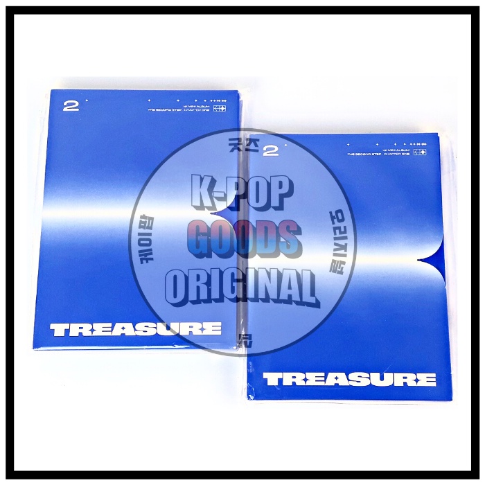 TREASURE Album - The Second Step : Chapter One (Photobook &amp; Digipack) + Poster [ALBUM SEALED READY STOCK]