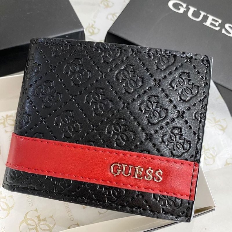 Guess List Wallet Men Original + Paper bag guess (jual rugi ada defect pada dus)