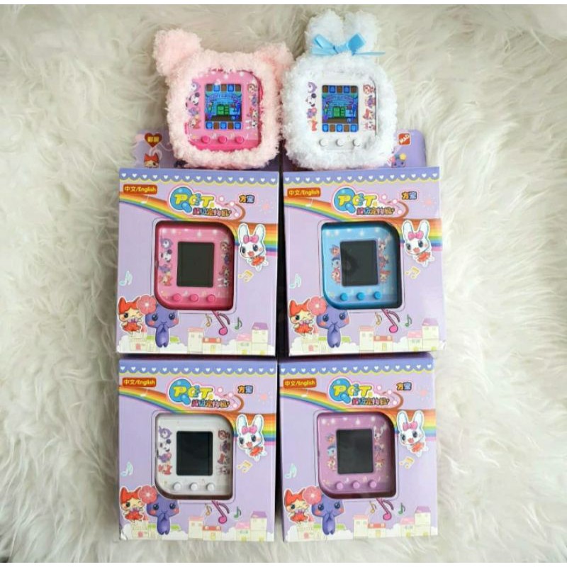 ready stock tamagotchi qpet touma new layar warna