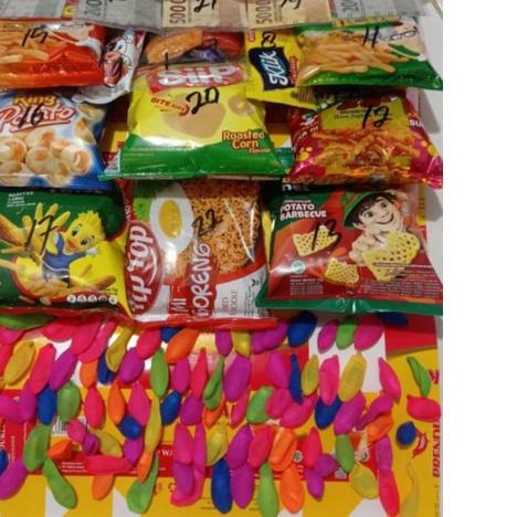 lotre balon cabutan isi 100 pcs. TM
