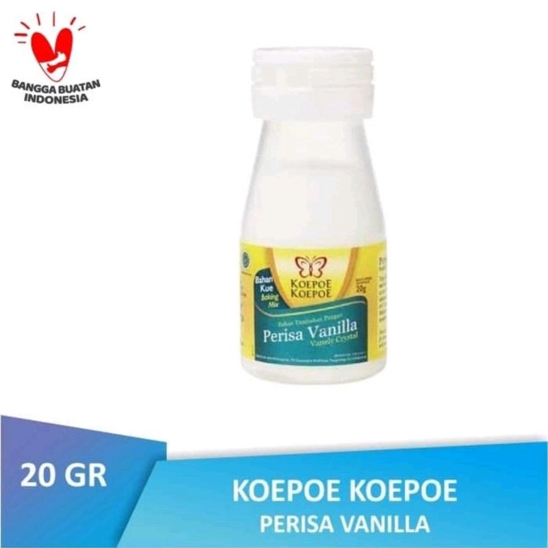 

Vanilli cap koepoe koepoe perisa vanilla