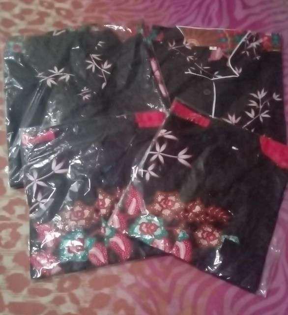 Batik Keluarga - Sania Ruffle Batik Couple Ori Ndoro Jowi Dnt Garansi Termurah Shopee - Kipas