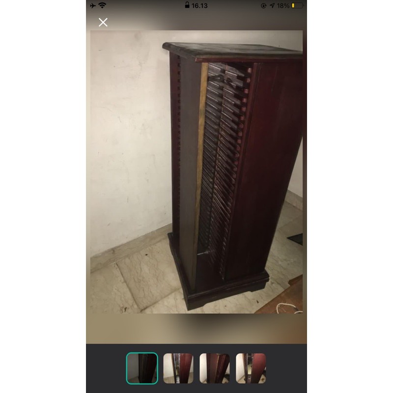 rak CD  Kayu Jati Asli