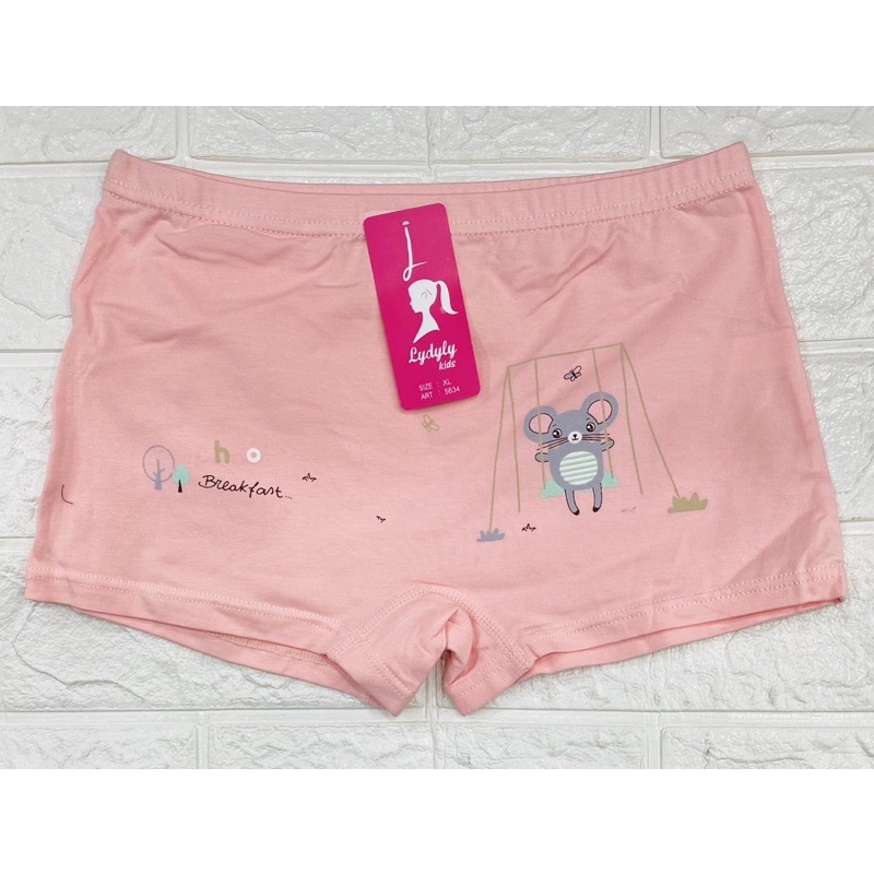 CD | Celana dalam boxer anak perempuan LYDYLY 5634 Bahan katun