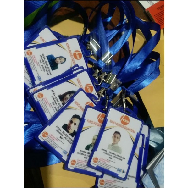 

ID Card + Holder anti luntur