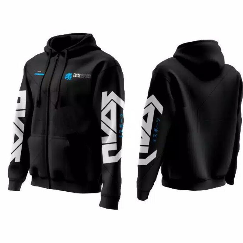 JAKET HOODIE EVOS UNLEASHED TERBARU / HOODIE GAMING / HOODIE EVOS / JAKET GAMING s m l xl. 2xl