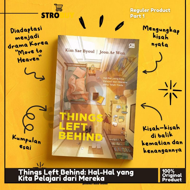 Buku Things Left Behind: Hal-Hal yang Kita Pelajari dari Mereka yang Telah Tiada