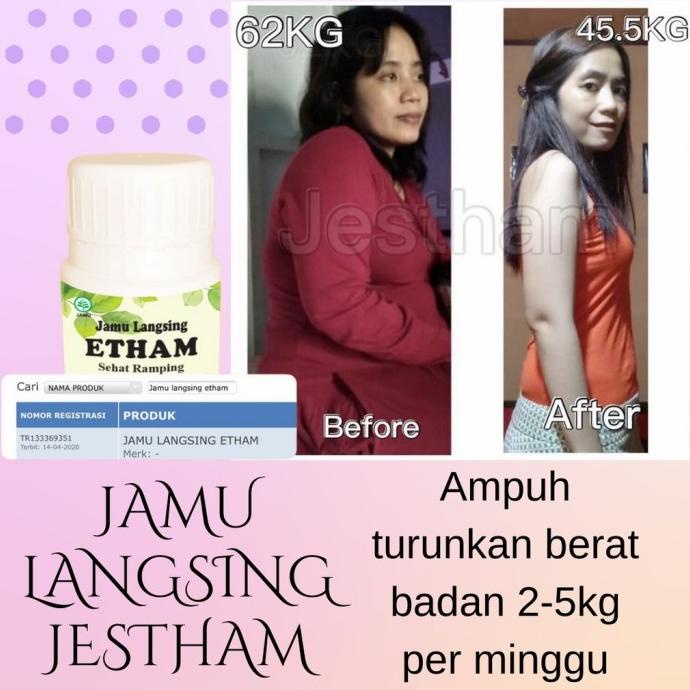 ] Ready Stock  Jamu Langsing Jestham isi 10 Kapsul