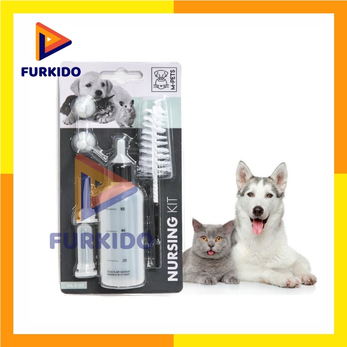 M-Pets Nursing Kit / Botol Dot Susu Anjing Kucing Hewan