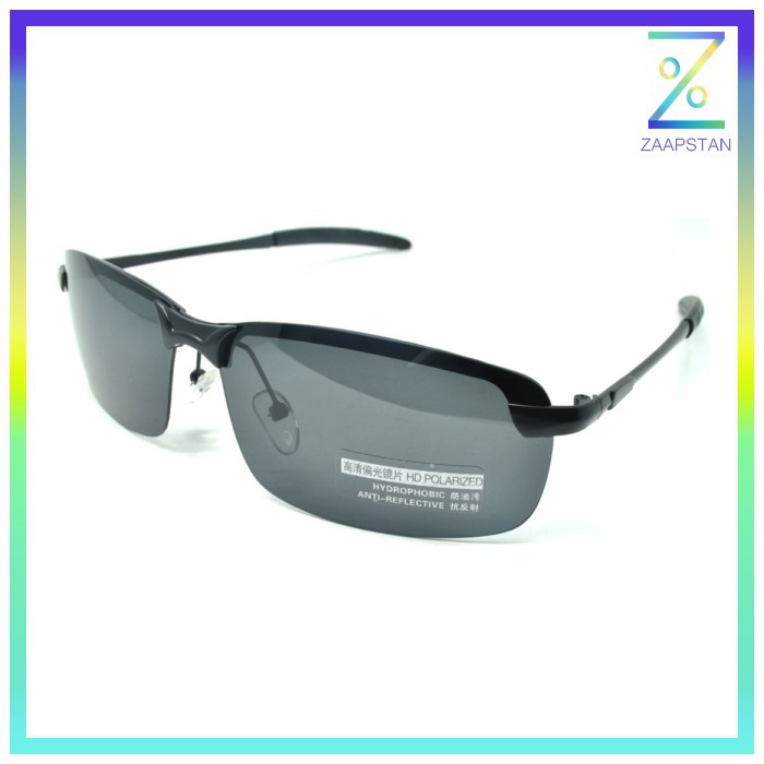 SOZO Kacamata Polarized Sunglasses - 3403 - Black/Black