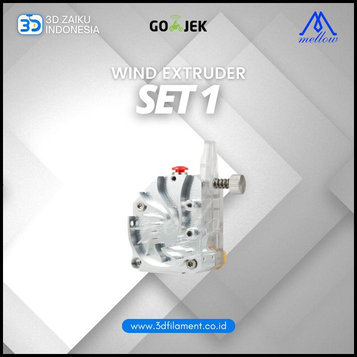Original Mellow 3D Printer Set 1 Nf Bmg Wind Extruder For V6 Hotend