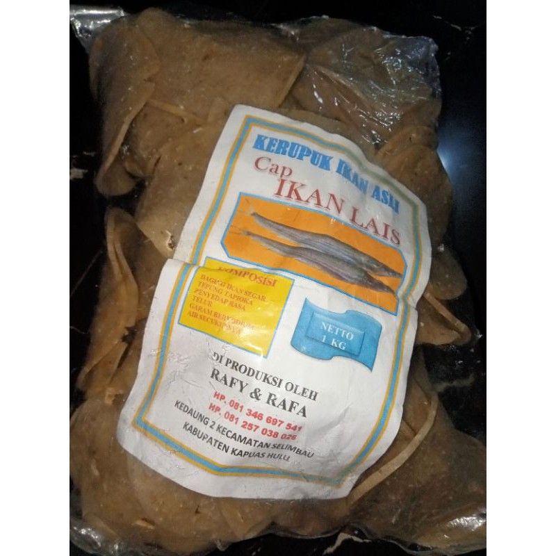 

KerupukIkanAsliKapuasHuluWestBorneoBerat1kg