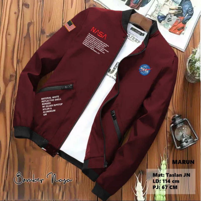 jaket bomber nasa