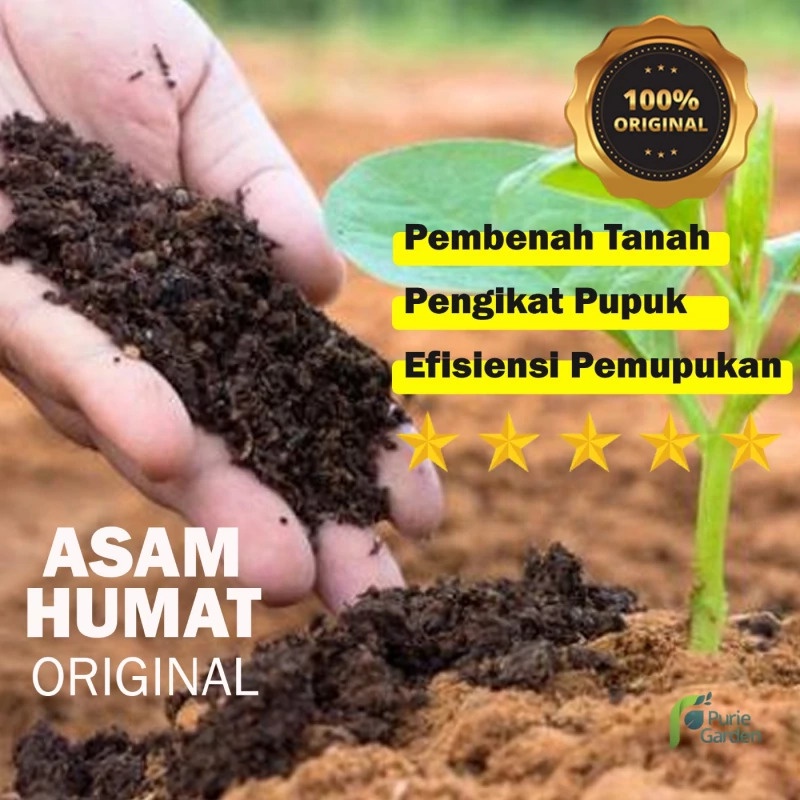 Asam Humat 1Kg Humic Acid Original PG KDR