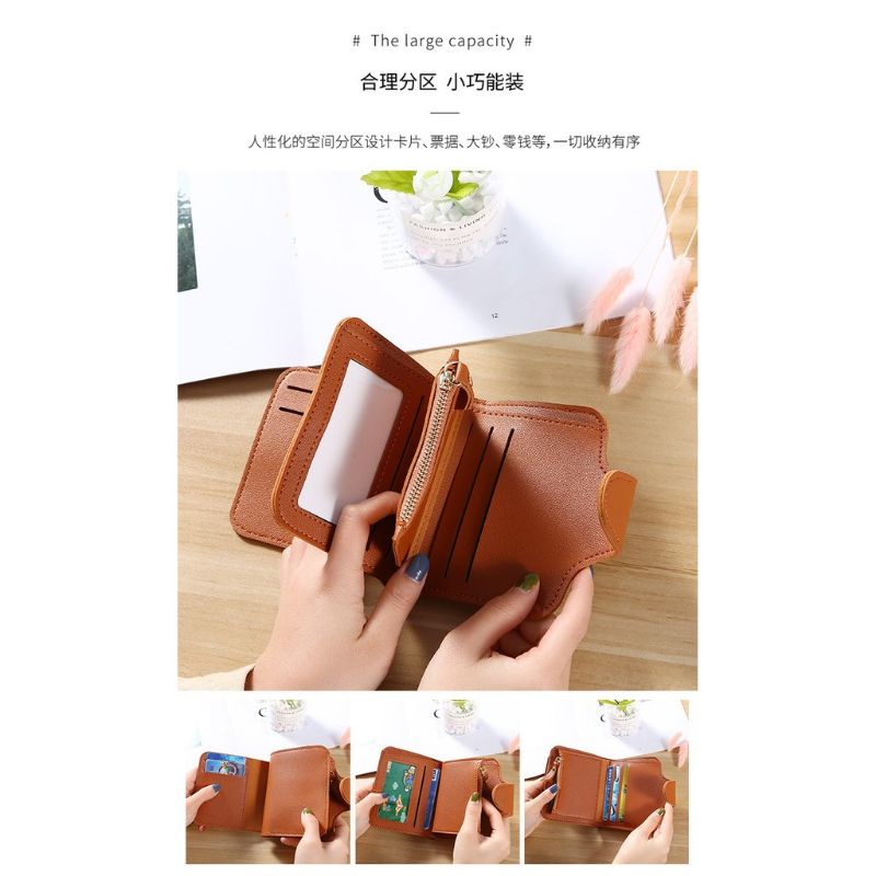 (IMPOR) DOMPET WANITA, DOMPET FOREVER YOUNG - dompet lipat mini wanita-dompet polos - Kode D09-2
