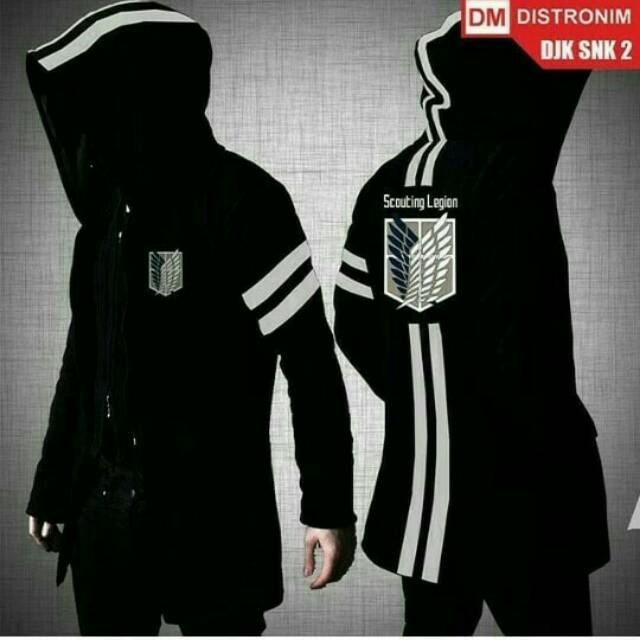 Jubah Anime Attack On Titan Jumbo