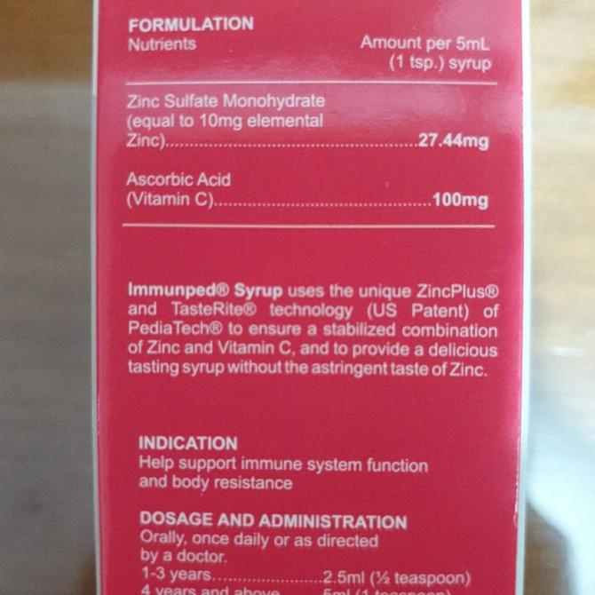 

Sale Imunped Zinc Vitmain C Apple Flavor 60 Ml (Singapore)